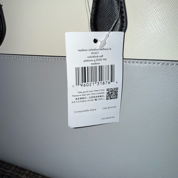 BNWT Kate Spade Madison Medium Satchel - Picture 9 of 9